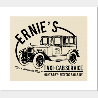 Ernie's Taxi-Cab Service Posters and Art